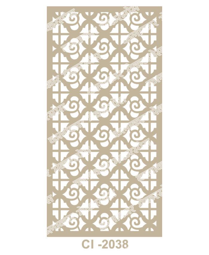 2038 - Premium 2D Jaali Designs (Illustrator Files)