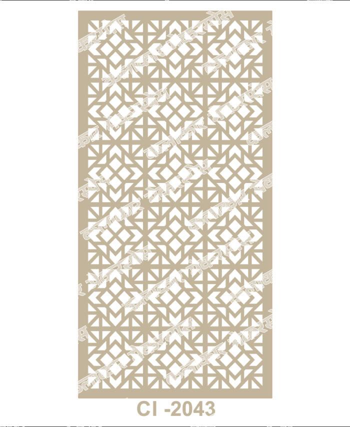 2043 - Premium 2D Jaali Designs (Illustrator Files)