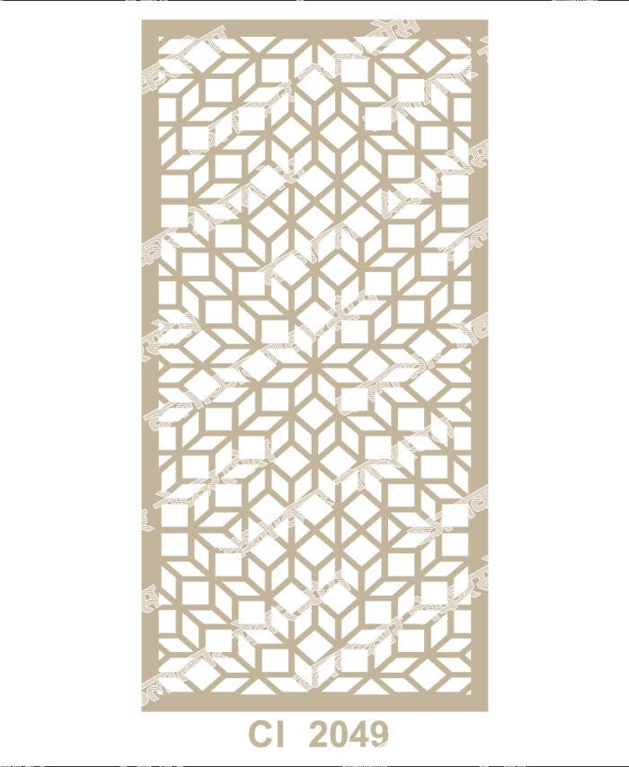 2049 - Premium 2D Jaali Designs (Illustrator Files)