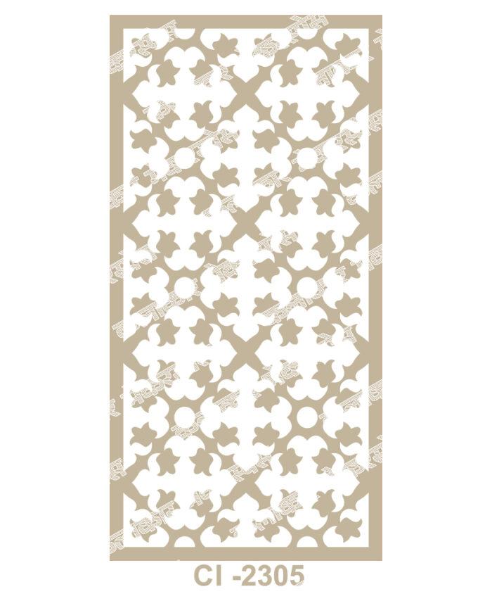 2305 - Premium 2D Jaali Designs (Illustrator Files)