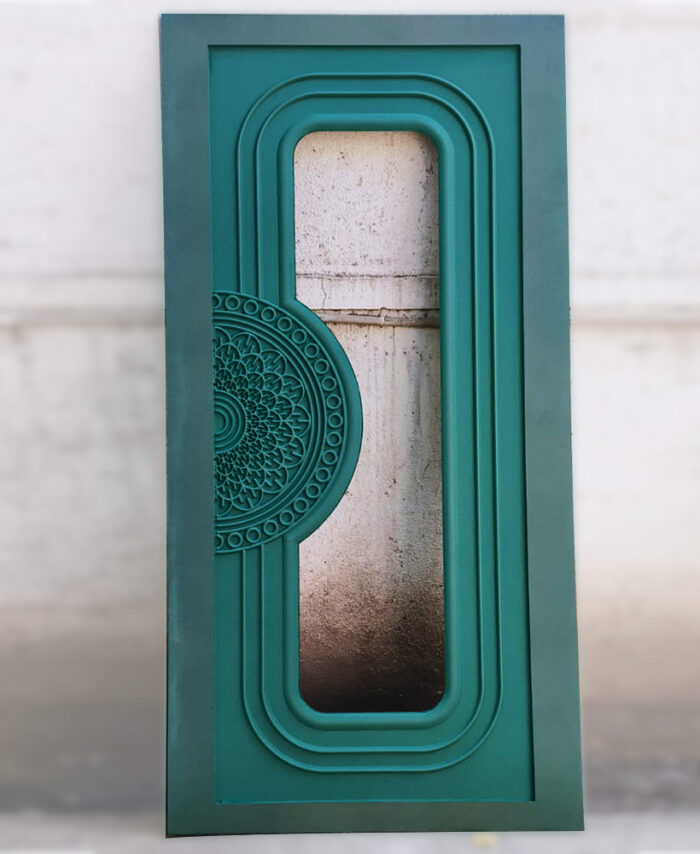 CNC Carved Security Door ArtCAM Relief File – CNC 3D Carving Design